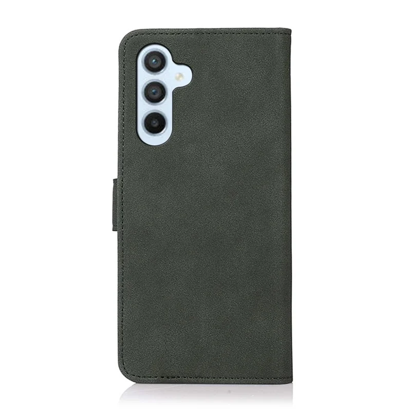 KHAZNEH For Samsung Galaxy A57 5G Case Anti Scratch PU Leather Wallet Stand Phone Cover - Green