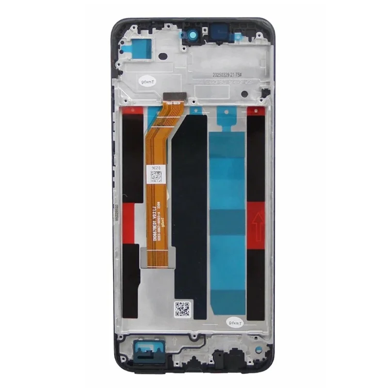 For Realme C71 4G Grade B LCD Screen and Digitizer Assembly + Frame (Without Logo)