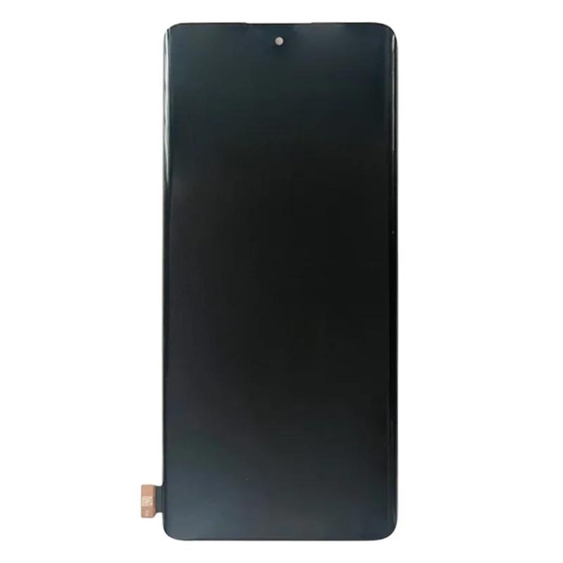 Für Realme 12 Pro 5G / 12 Pro+ 5G OEM-qualitativ hochwertige S AMOLED-Bildschirm- und Digitizer-Baugruppe + Rahmen (ohne Logo) - Gold