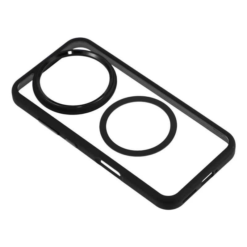 للهونر ماجيك 8 5G غطاء مغناطيسي مضاد للسقوط من مادة TPU + PC - أسود