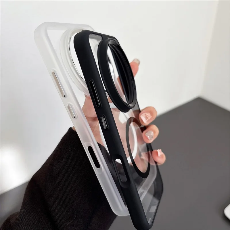 للهونر ماجيك 8 5G غطاء مغناطيسي مضاد للسقوط من مادة TPU + PC - أسود