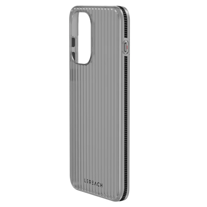 LEREACH TOC Series for OnePlus 15R 5G / Ace 6T 5G / Ace 6 5G Case Flowing Grid PC Phone Cover - Black