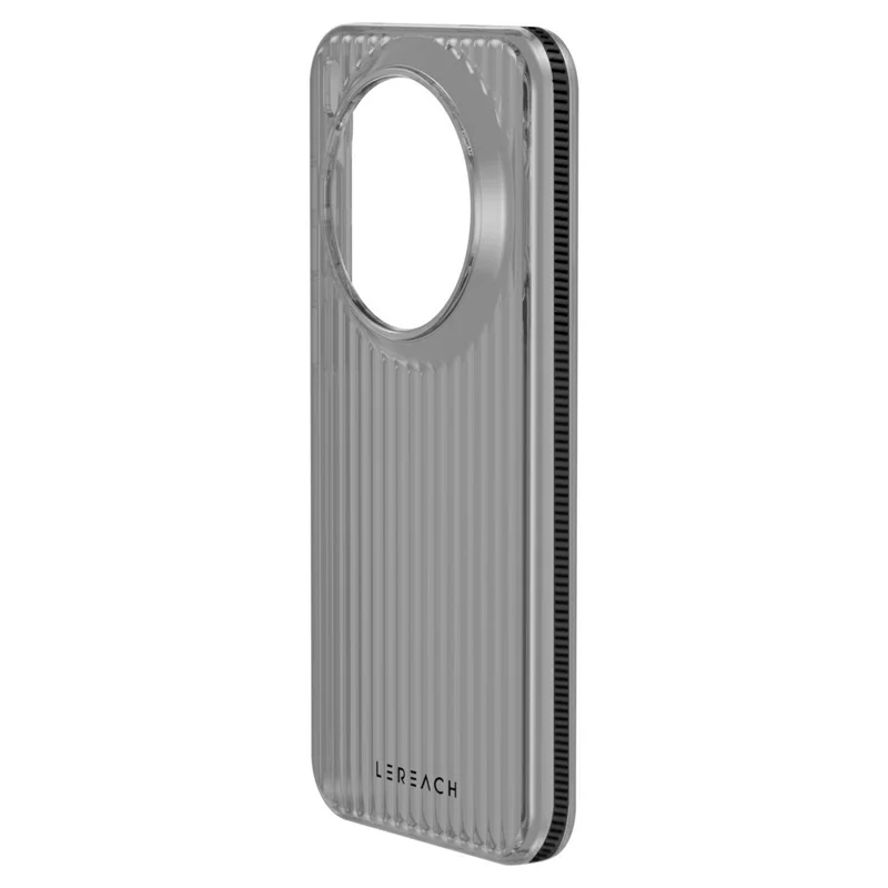 LEREACH Série TOC pour vivo X300 5G Coque de téléphone avec motif en grille dynamique en PC - Noir - Noir
