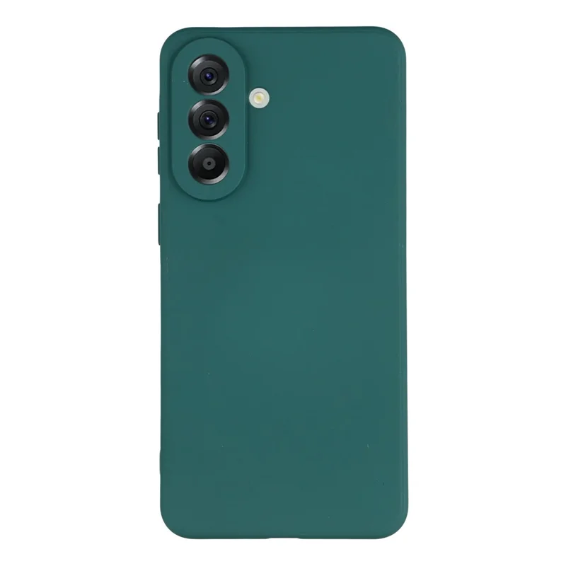 Чехол для Samsung Galaxy A57, тыльная панель из ТПУ, мягкий, с антицарапиновым волокнистым покрытием, зеленый цвет хаки