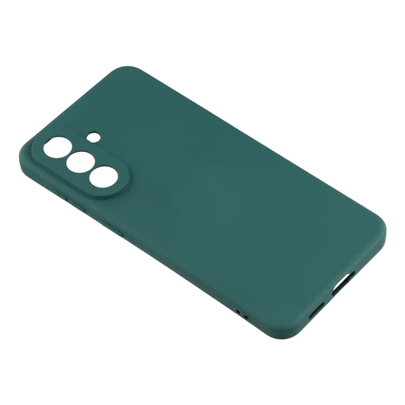 For Samsung Galaxy A37 Taske TPU Bagd Soft Anti-Scratch Fodring Telefondækning - Hær Grøn