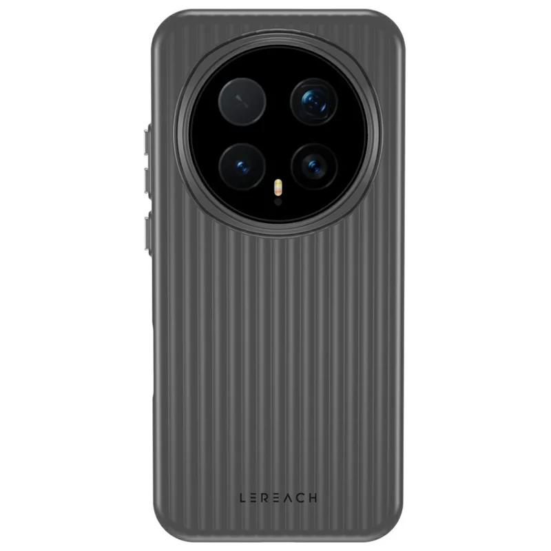 LEREACH TOC-serie til Honor Magic8 Pro 5G hylster Strømmende gitter PC-telefonhylster - Sort