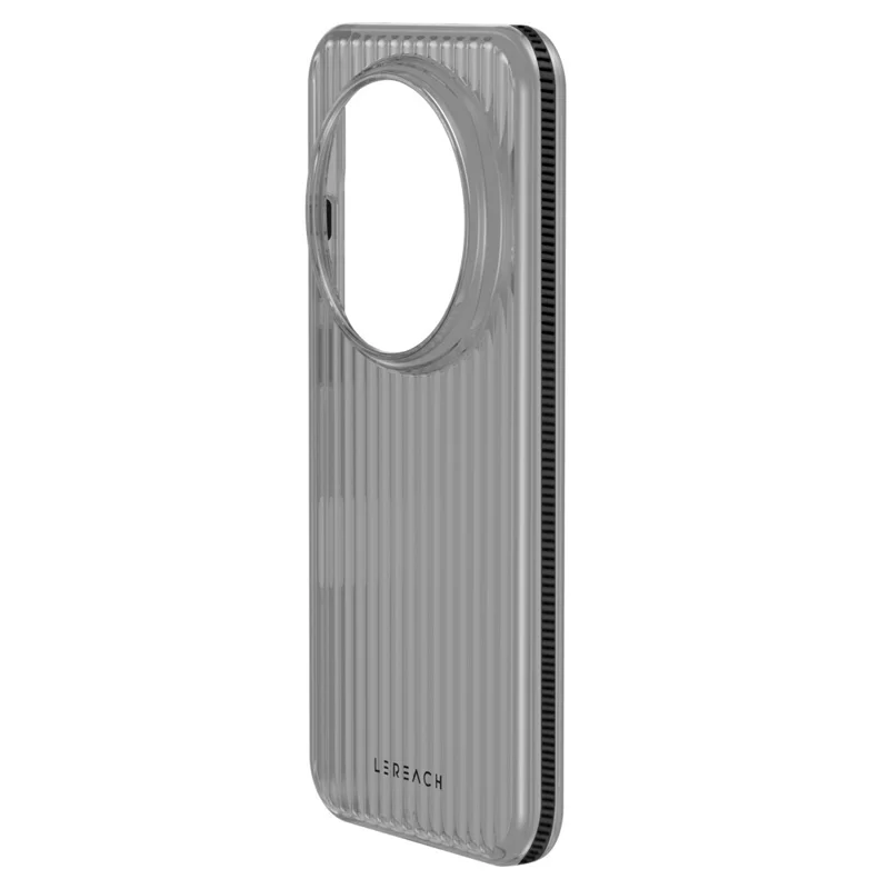 LEREACH TOC-serie til Honor Magic8 Pro 5G hylster Strømmende gitter PC-telefonhylster - Sort