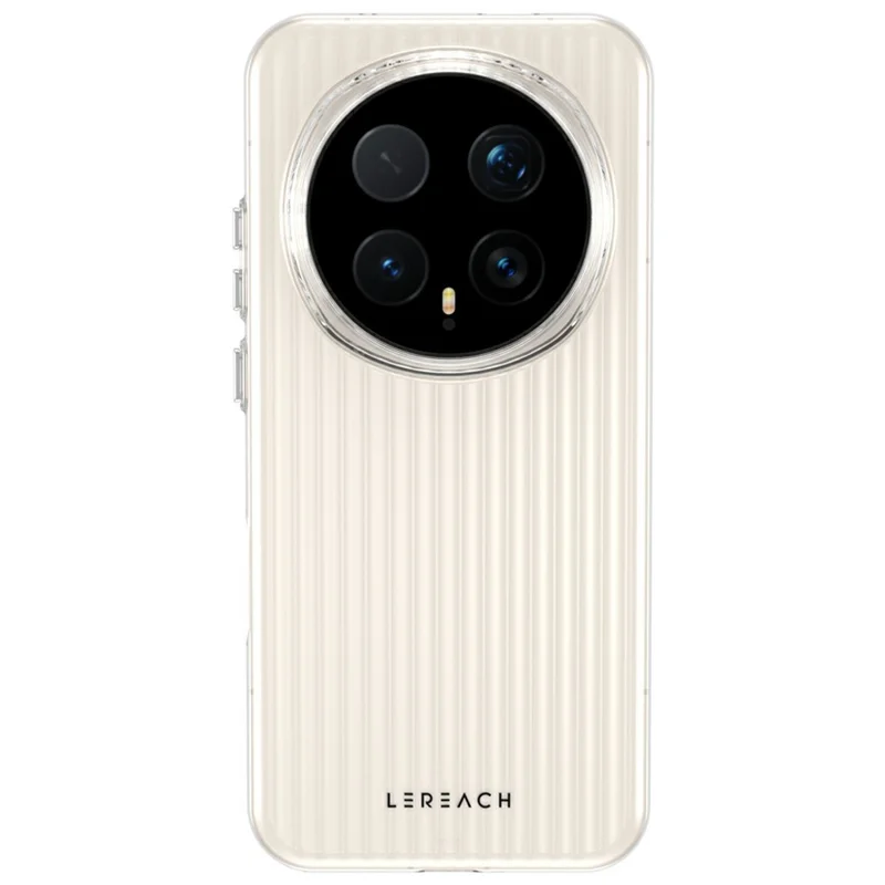 غطاء LEREACH سلسلة TOC لهاتف Honor Magic8 Pro 5G أبيض من مادة البولي كربونات بشبكة متداخلة - أبيض