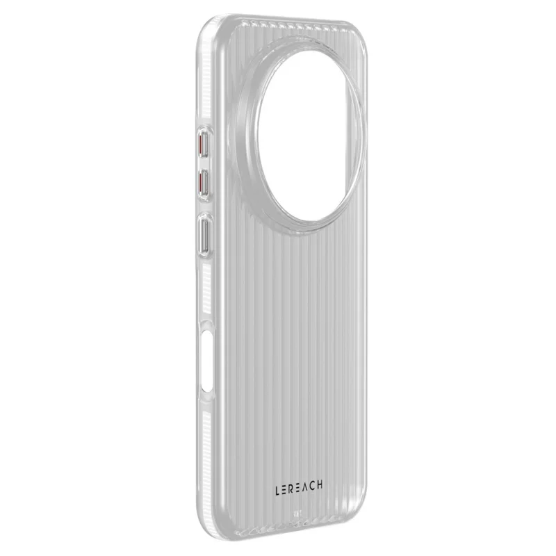 غطاء LEREACH سلسلة TOC لهاتف Honor Magic8 Pro 5G أبيض من مادة البولي كربونات بشبكة متداخلة - أبيض