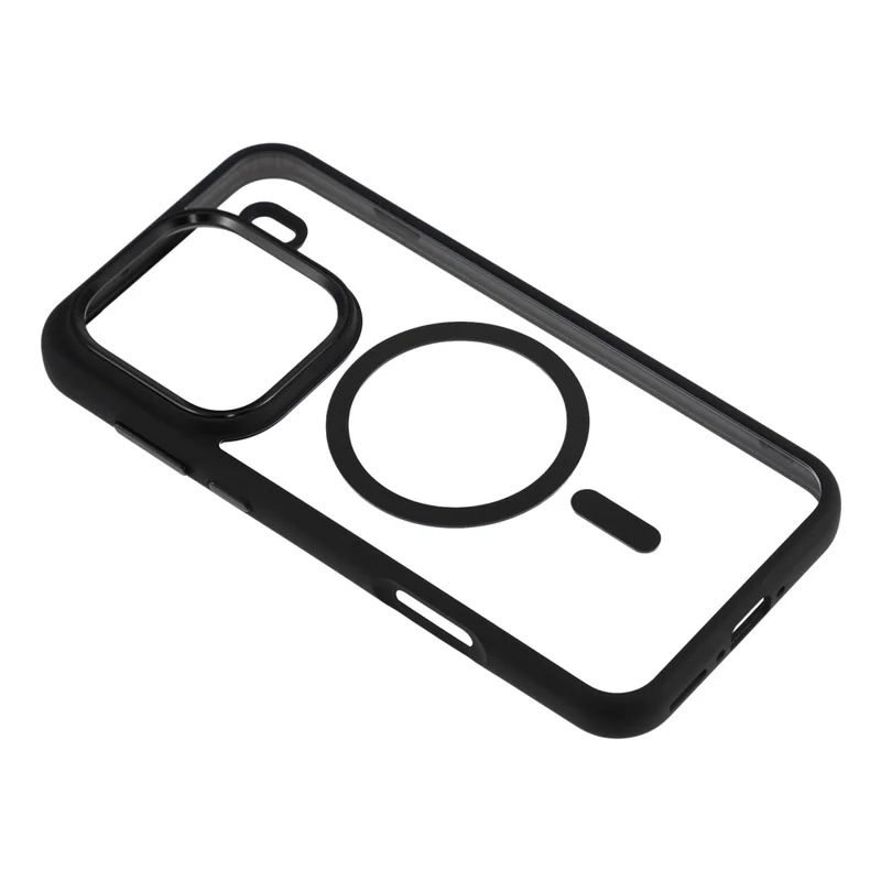 غطاء هاتفي مغناطيسي لهاتف Oppo Find X9 Pro 5G مقاوم للسقوط مصنوع من TPU + PC - أسود