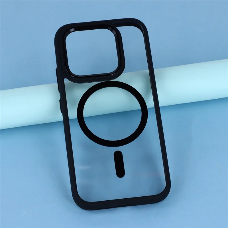 For Xiaomi 17 Magnetic Case Anti-Drop TPU + PC Phone Cover - Black