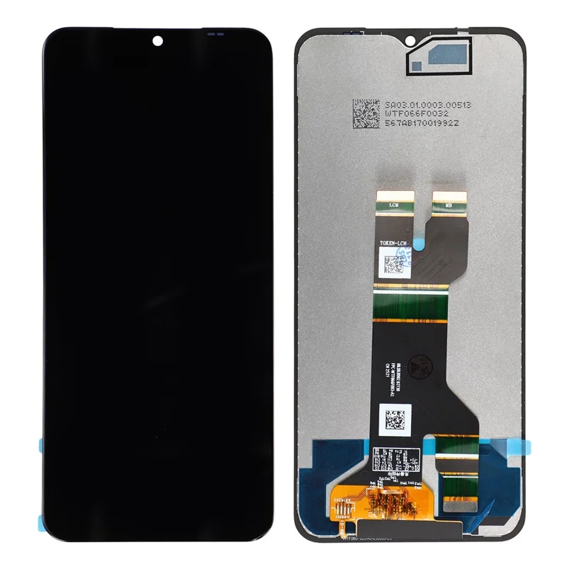 For T-Mobile REVVL 8 / T Phone 3 OEM Grade S LCD Screen and Digitizer Assembly Replacement Part (Without Logo)
