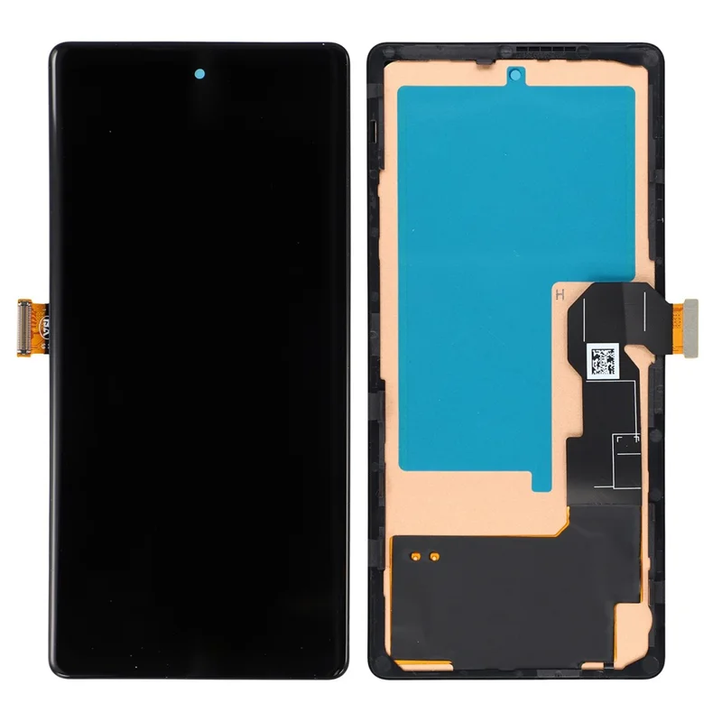 Voor Google Pixel 6a Grade C LCD-scherm en digitizerbouwdeel + frame (TFT-technologie) (zonder logo)