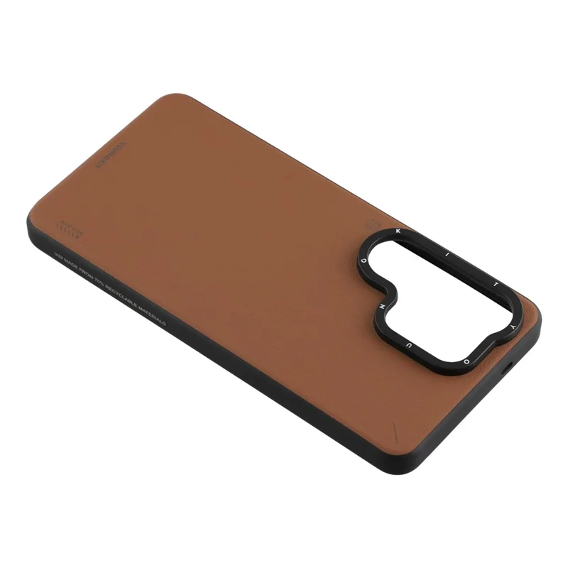 Funda magnética YOUNGKIT para Samsung Galaxy S26 Ultra, carcasa de cuero PU + PC - Bronce