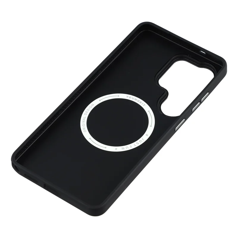 Funda magnética YOUNGKIT para Samsung Galaxy S26 Ultra, carcasa de cuero PU + PC - Bronce