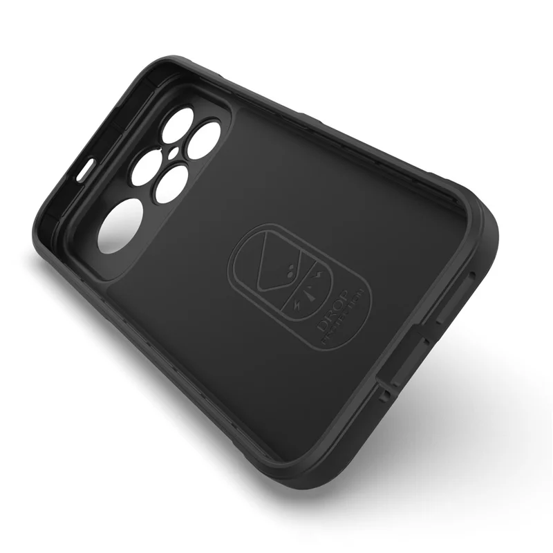 Cover per Xiaomi Redmi K90 Pro Max 5G / Poco F8 Ultra, Custodia Antiurto in TPU Morbido, Robusta Cover Posteriore per Telefono - Nero