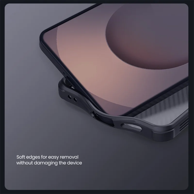 NILLKIN Serie Camshield Pro para Samsung Galaxy S26 / Funda S26 Pro TPU + PC Cubierta trasparente negra para teléfono con deslizador de cámara