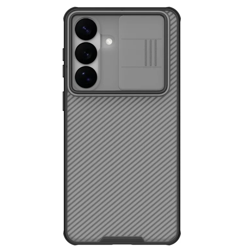 NILLKIN Camshield Pro Series For Samsung Galaxy S26+ Case TPU + PC Clear Black Phone Cover with Camera Slider