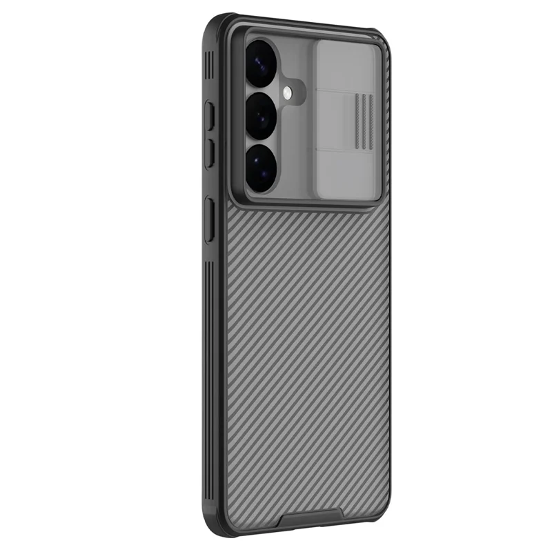 NILLKIN Camshield Pro Series For Samsung Galaxy S26+ Case TPU + PC Clear Black Phone Cover with Camera Slider