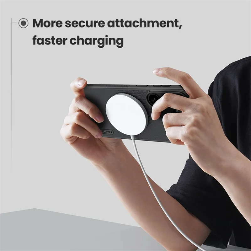 NILLKIN Super Frosted Shield Pro for Samsung Galaxy S26  /  S26 Pro Magnetic Case PC + TPU Phone Cover
