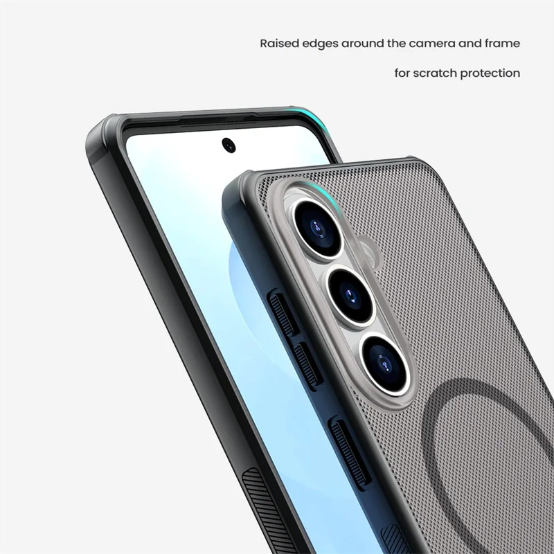 NILLKIN Super Frosted Shield Pro for Samsung Galaxy S26  /  S26 Pro Magnetic Case Matte PC TPU Clear Black Phone Back Cover