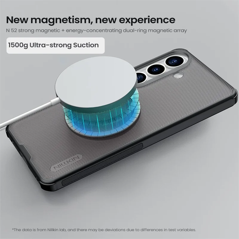 NILLKIN Super Frosted Shield Pro for Samsung Galaxy S26  /  S26 Pro Magnetic Case Matte PC TPU Clear Black Phone Back Cover