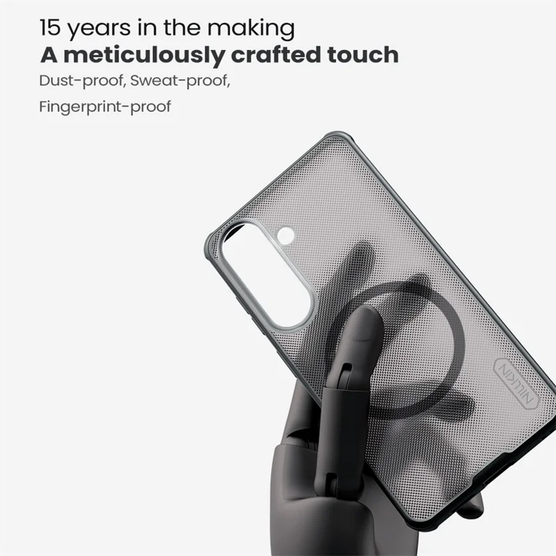NILLKIN Super Frosted Shield Pro for Samsung Galaxy S26  /  S26 Pro Magnetic Case Matte PC TPU Clear Black Phone Back Cover