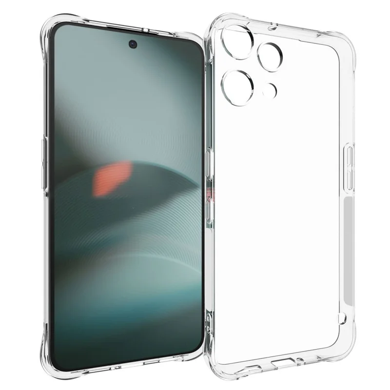 Custodia in TPU per Nothing Phone (3a) Lite 5G, cover trasparente antiscivolo per cellulare