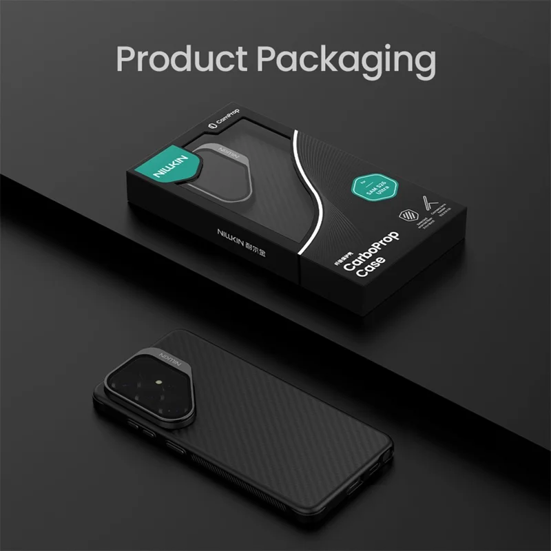 NILLKIN For Samsung Galaxy S26 Ultra Magnetic Case TPU + Aramid Fiber Lens Cover Kickstand Phone Cover