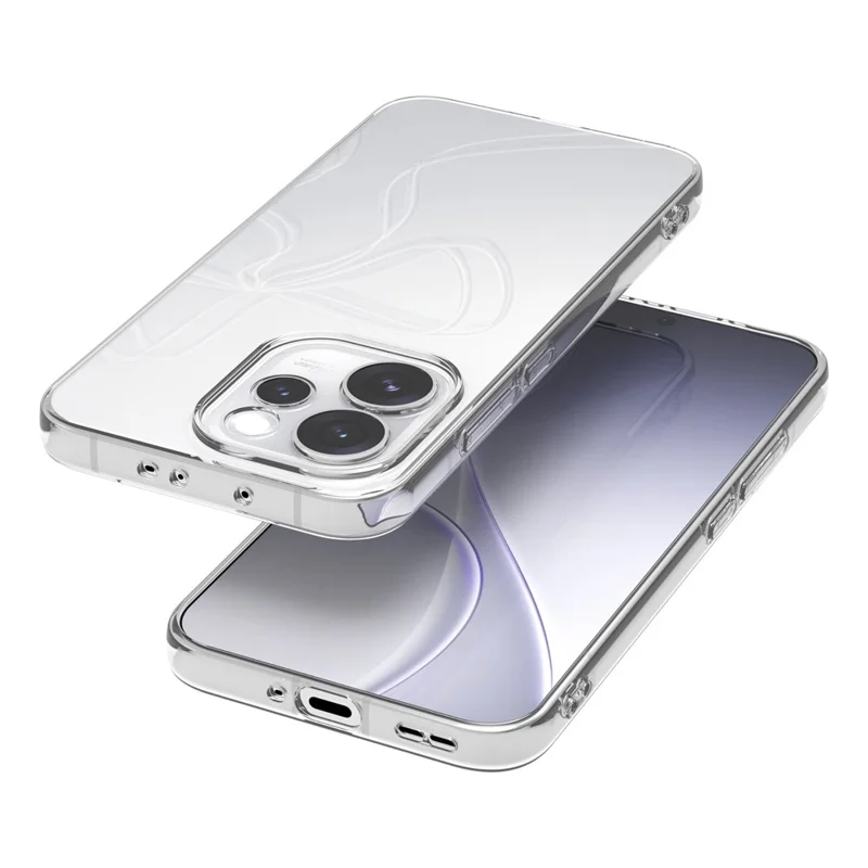 For Oppo Reno15 5G Back Cover Ultra Thin Flexible TPU Clear Phone Case