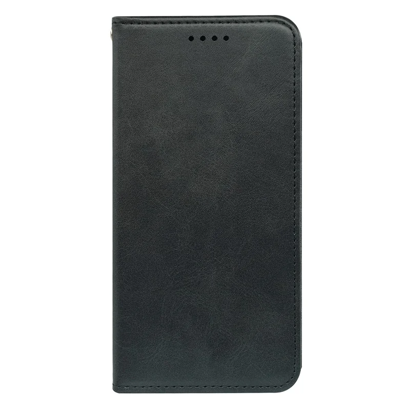 Cover per Realme GT 8 Pro 5G in PU Pelle con Chiusura Magnetica Forte, Texture Vitello - Nero