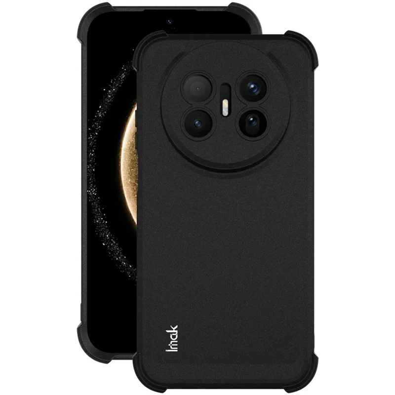 IMAK Für Huawei Mate 70 Air Case TPU Handyhülle Airbag Stoßfest Schutz – Matt Schwarz