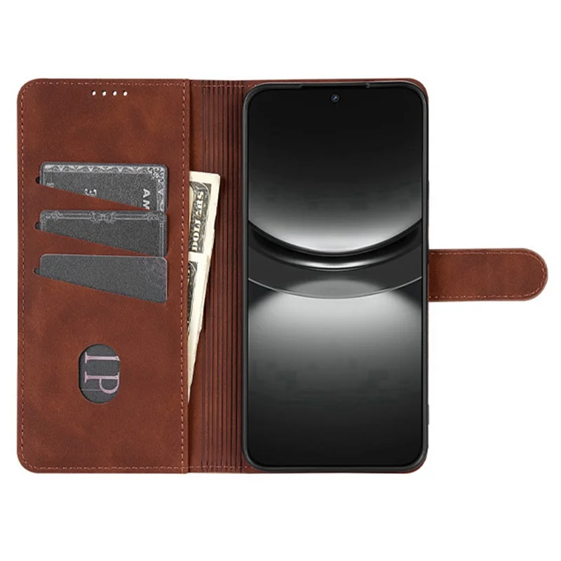 AZNS Funda para Huawei Mate 80 Pro Max, Funda de Cuero PU con Función de Cartera - Marrón