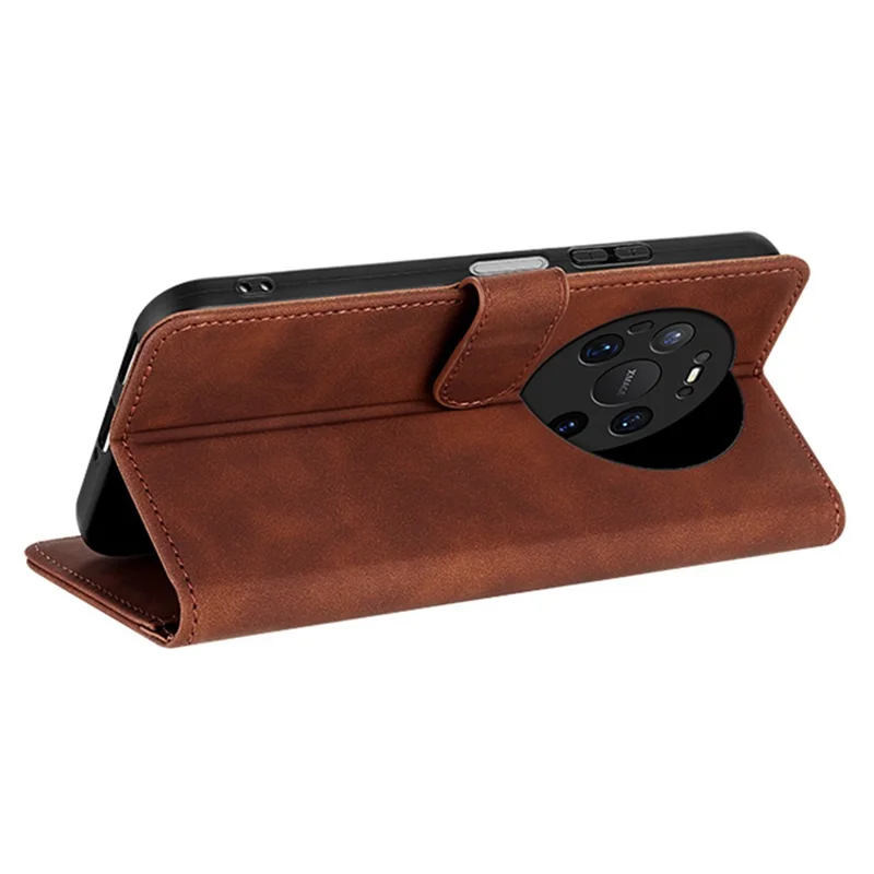 AZNS Funda para Huawei Mate 80 Pro Max, Funda de Cuero PU con Función de Cartera - Marrón