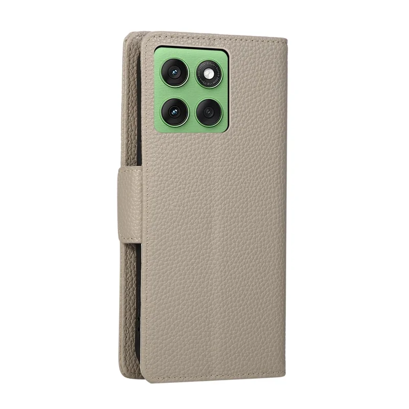 Чехол для телефона Motorola Edge 60 Fusion 5G / Edge 60 5G, с застежкой-молнией, бумажник, цветное комбинированное исполнение, ТПУ, искусственная кожа, откидной чехол с ремешком - серый