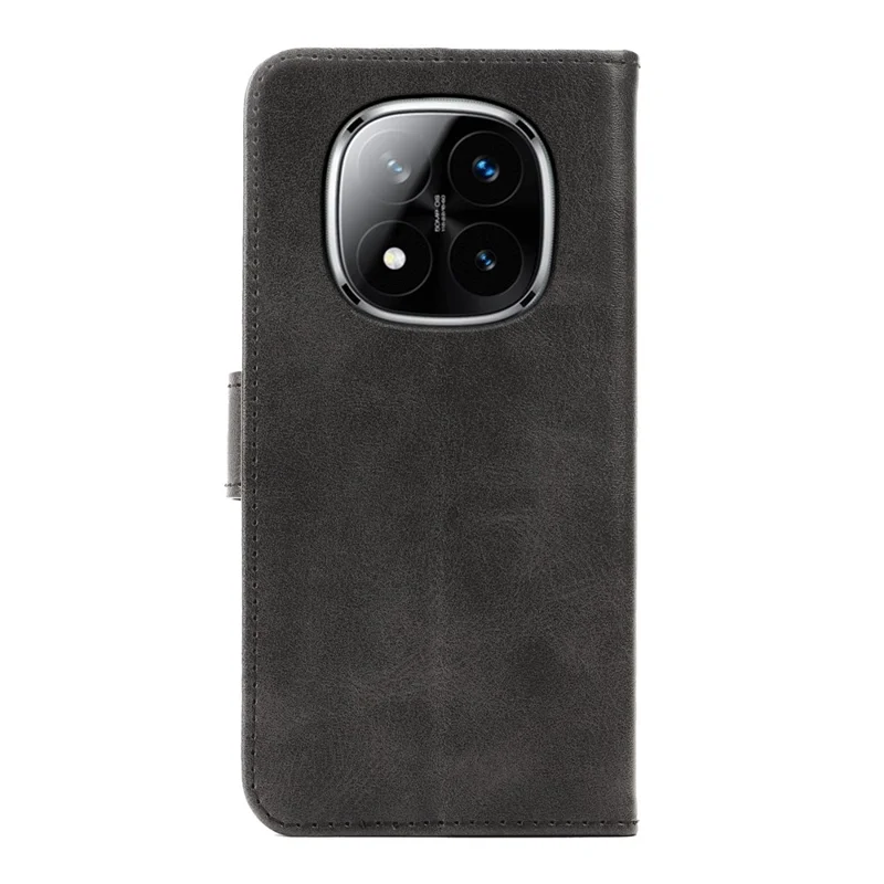 Cover per Xiaomi Redmi Note 14 Pro+ 5G con Portafoglio, Supporto, Chiusura Magnetica, Pelle Effetto Calf, Nero