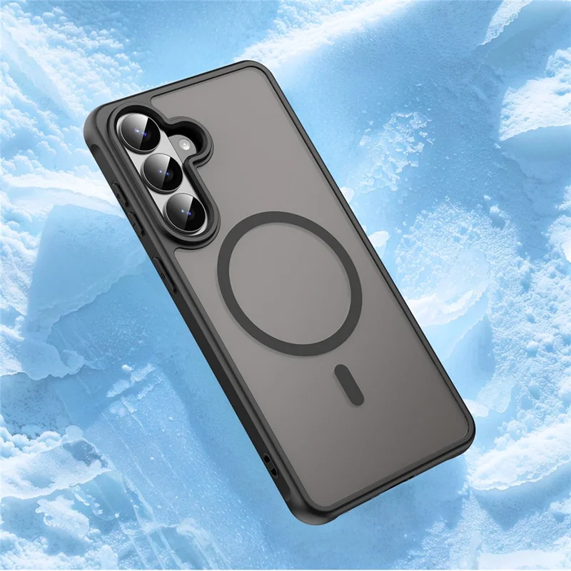 Funda magnética para Samsung Galaxy S26+ anticaídas de PC + TPU - Negro