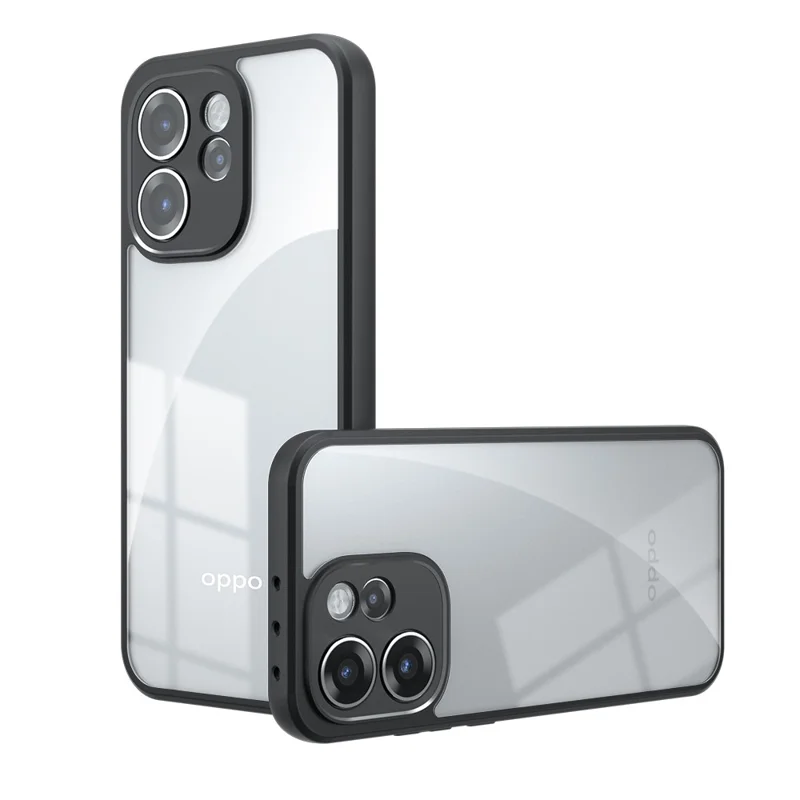 Funda para Oppo Reno15 Pro 5G, carcasa transparente resistente a impactos de TPU + PC
