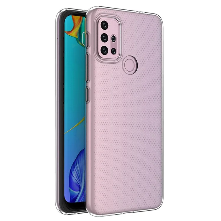 For Motorola Moto G30 / G20 / G10 Clear Phone Case Soft TPU Scratch Resistant Back Cover