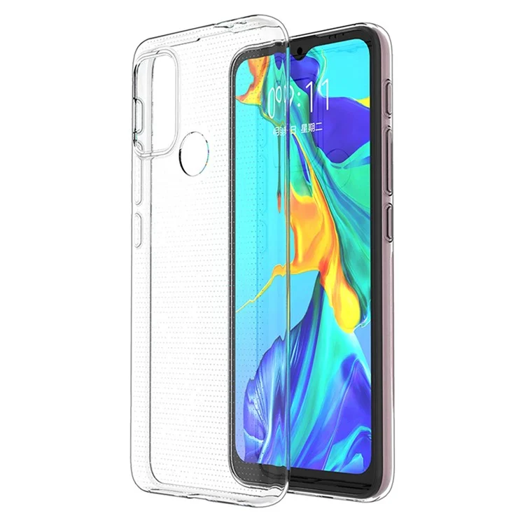 For Motorola Moto G30 / G20 / G10 Clear Phone Case Soft TPU Scratch Resistant Back Cover