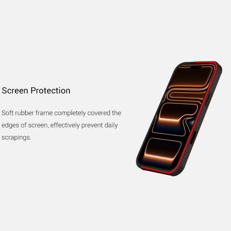 KZDOO Für iPhone 17 Hülle Kompatibel mit MagSafe Metallrahmen TPU + PC Handyhülle - Aurora