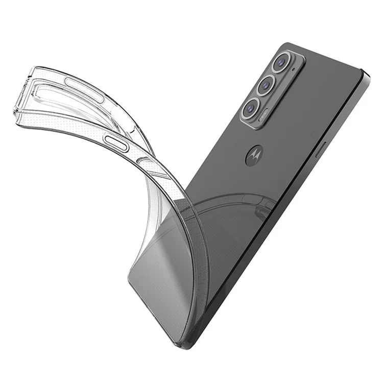 Ultra Slim Phone Case for Motorola Edge 20, High Transparency Anti-Scratch Protective TPU Cover