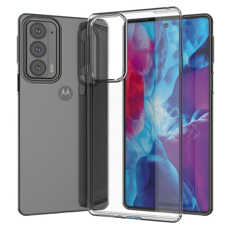 Ultra Slim Phone Case for Motorola Edge 20, High Transparency Anti-Scratch Protective TPU Cover
