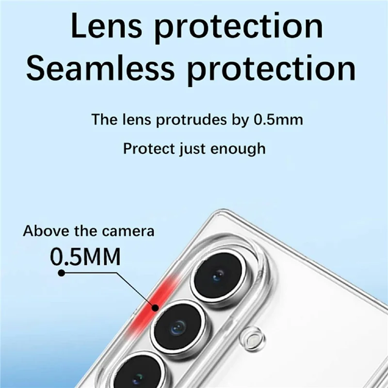 For Samsung Galaxy Z TriFold 5G Case Card Slot Stand Hard PC Phone Cover - Dark Blue