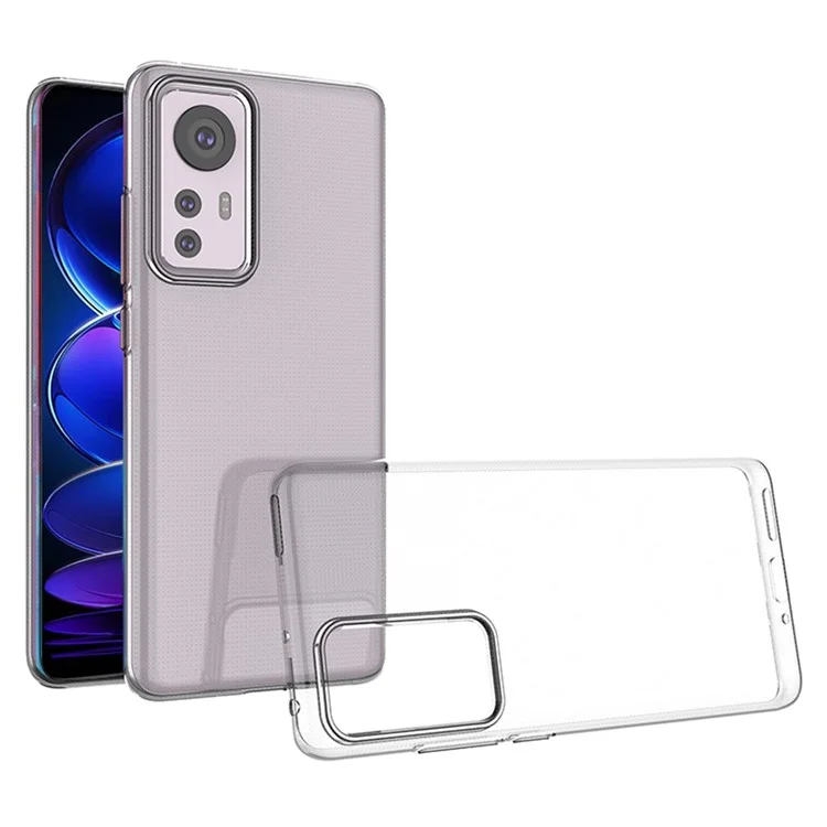 For Xiaomi 12 5G / 12X 5G / 12S 5G Anti-Scratch Transparent Phone Case Flexible TPU Ultra Slim Drop-Proof Cover