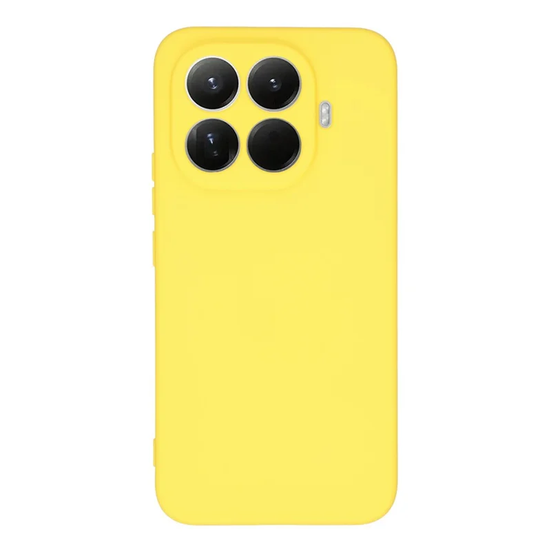 For Xiaomi 15T Pro Case Arc Edge 2.0mm TPU Protective Phone Cover - Yellow