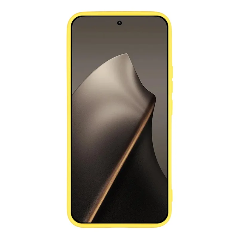 For Xiaomi 15T Pro Case Arc Edge 2.0mm TPU Protective Phone Cover - Yellow