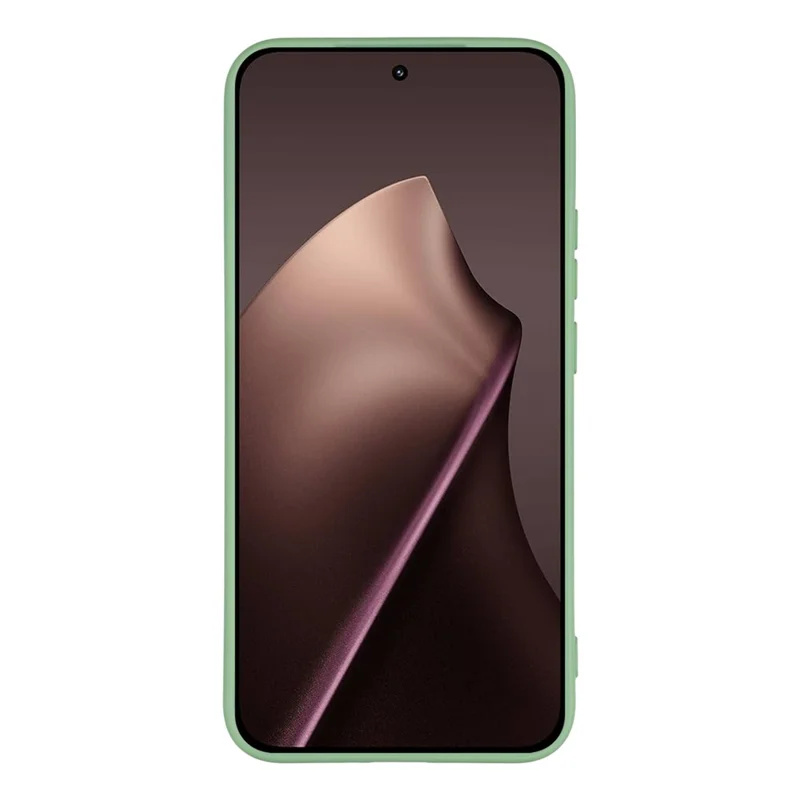 For Xiaomi 15T Case Arc Edge 2.0mm TPU Protective Phone Cover - Green
