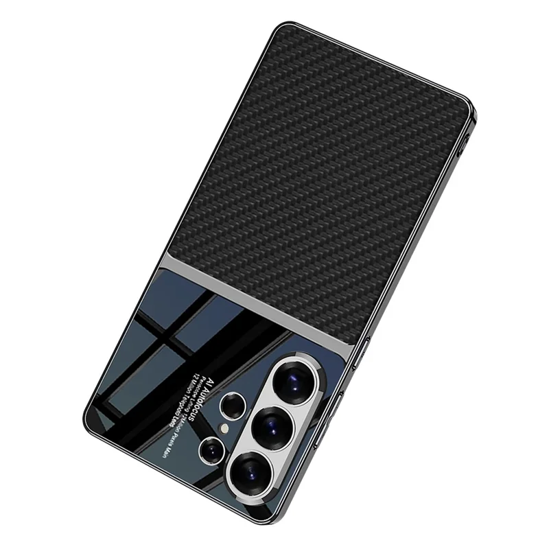 GKK For Samsung Galaxy S26 Ultra Case Electroplated PU Leather + PC + TPU Phone Back Cover - Green