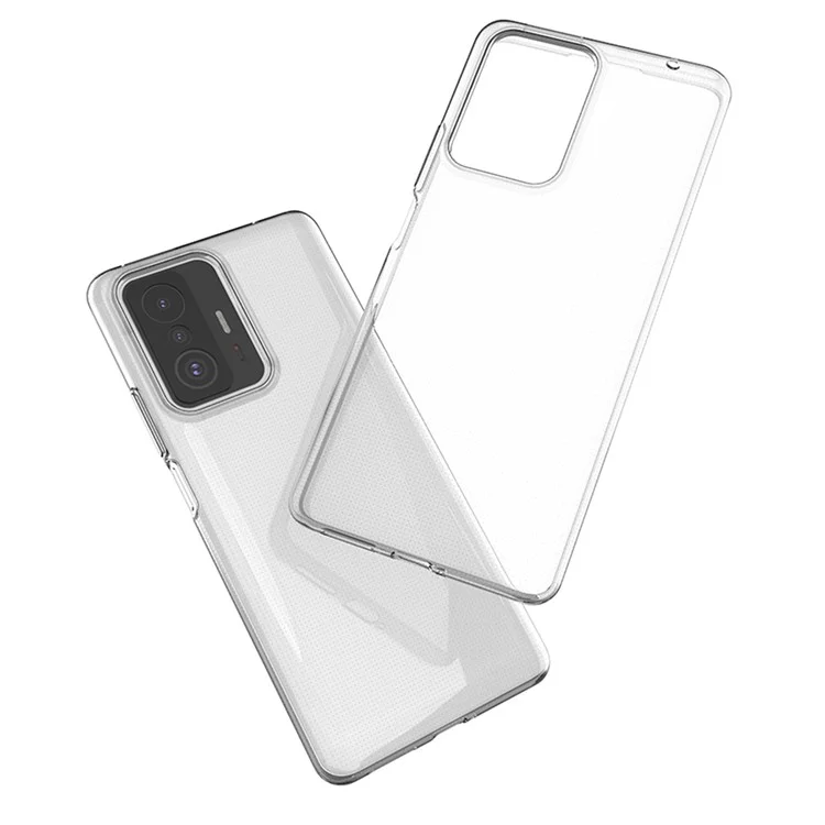 Pour Xiaomi 11t Pro 5G / 11t 5G Ultra Slim TPU Case à L'épreuve de la Couverture de Téléphone de Protection Cristalline à L'épreuve de la Droproof